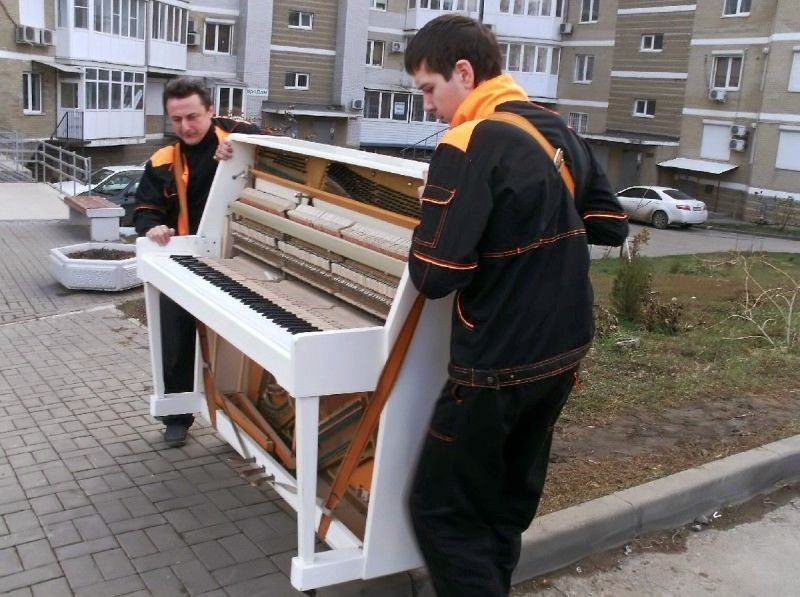 Перевозка пианино и рояля в Переславле-Залесском — цена от 830 руб., грузчики, упаковка — Мастер24